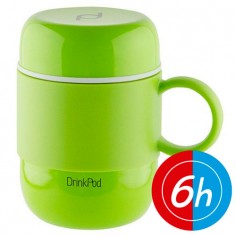 Taza termo verde 280ml...