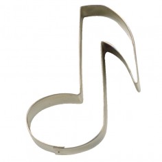 Cortador galleta nota musical  inox Stadter