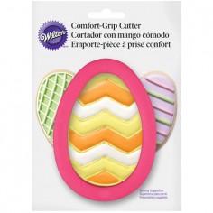 Cortador galleta huevo de Pascua decorado Comfort Grip Wilton