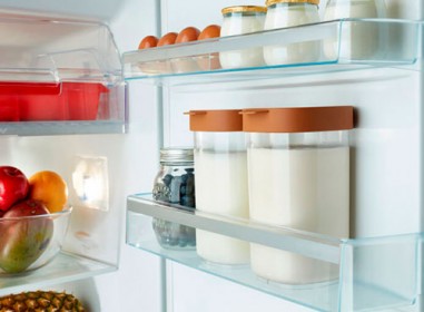 Leche de almedras hecha en casa con Lékué
