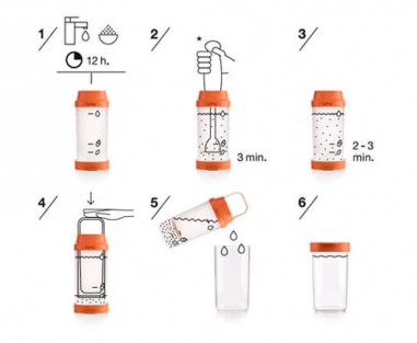 ¿Quieres hacer leche de almendras? Veggie Drink Maker de Lékué
