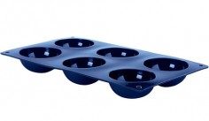 Molde silicona semiesfera 6 cavidades 6cm Ibili - en Casa Rex
 2