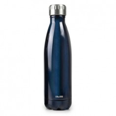 Botella termo acero inoxidable 500ml Dark Blue Ibili
