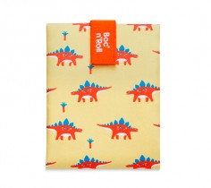 Boc n roll Animals Dinosaurio: porta bocadillos reutilizable -Rex
 2