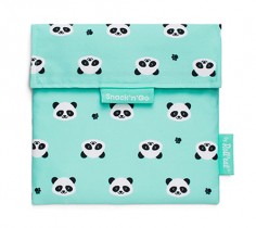 Snack'n'go Animals Panda: porta meriendas reutilizable 2