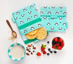 Snack'n'go Animals Panda: porta meriendas reutilizable