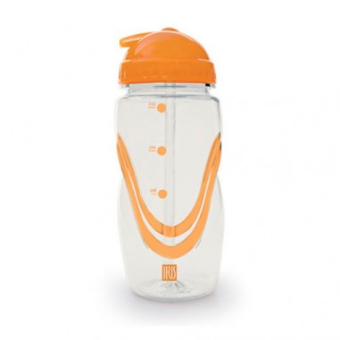 Botella agua infantil naranja 350ml Iris