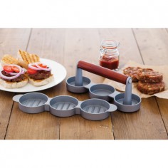 Molde 3 mini hamburguesas K.C. 2