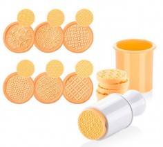 Set cortador galletas sellos Delicia Tescoma