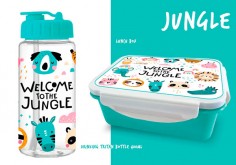 Porta meriendas infantil Welcome to the Jungle iDrink 650ml- Casa Rex 2