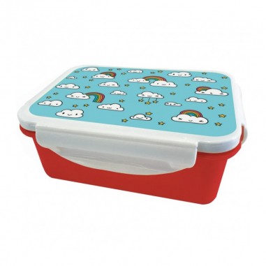 Porta meriendas para niños Nubes iDrink 650ml- Casa Rex