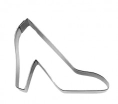 Cortador galleta zapato tacón inox Stadter