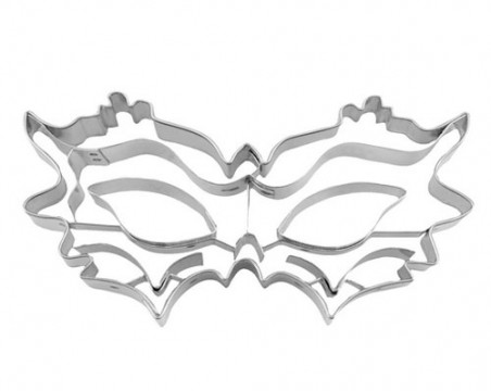 Cortador galleta máscara Carnaval inox Stadter