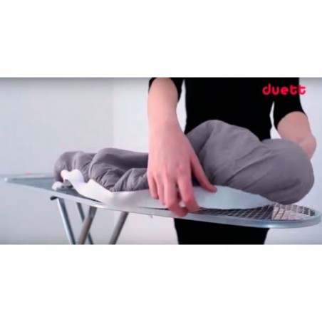 Funda planchar elástica gris estampada Duett - Casa Rex
