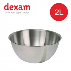 Bol acero inoxidable 2L /23cm Dexam - Casa Rex
