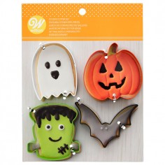 Set 4 cortadores Halloween... 2