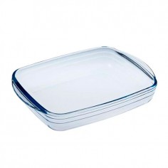 Bandeja horno rectangular borosilicato 28x20cm - Casa Rex 2