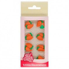 Figuras de zanahorias de azúcar pack 16 Funcakes - Casa Rex 2