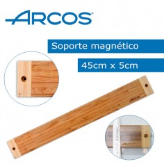 Soporte magnético para cuchillos madera 45cm Arcos  -  Casa Rex