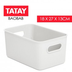 Cesto para organizar cocina y baño Baobab 5L Tatay  - Casa Rex