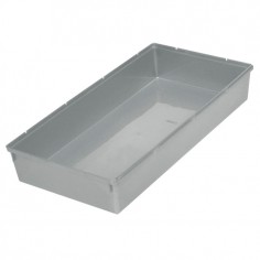 Cubeta organizadora cajón 30cm x 15cm gris - Casa Rex 2