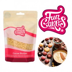 Manteca cacao gotas 200gr Funcakes - Casa Rex
