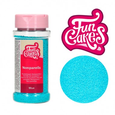 Mini bolitas azúcar azules Funcakes