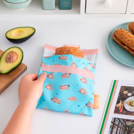 Snack'n'go Mr.Wonderfull Perezoso -Bolsa Porta meriendas - Casa Rex