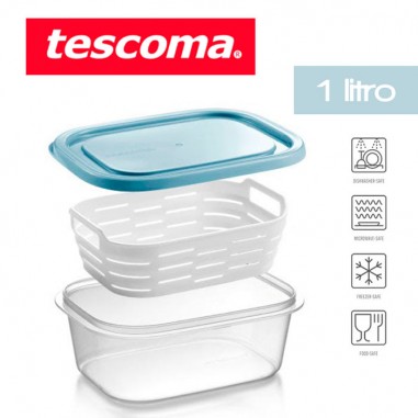 Contenedor con cestillo descongelar 1 litro Tescoma  Casa Rex