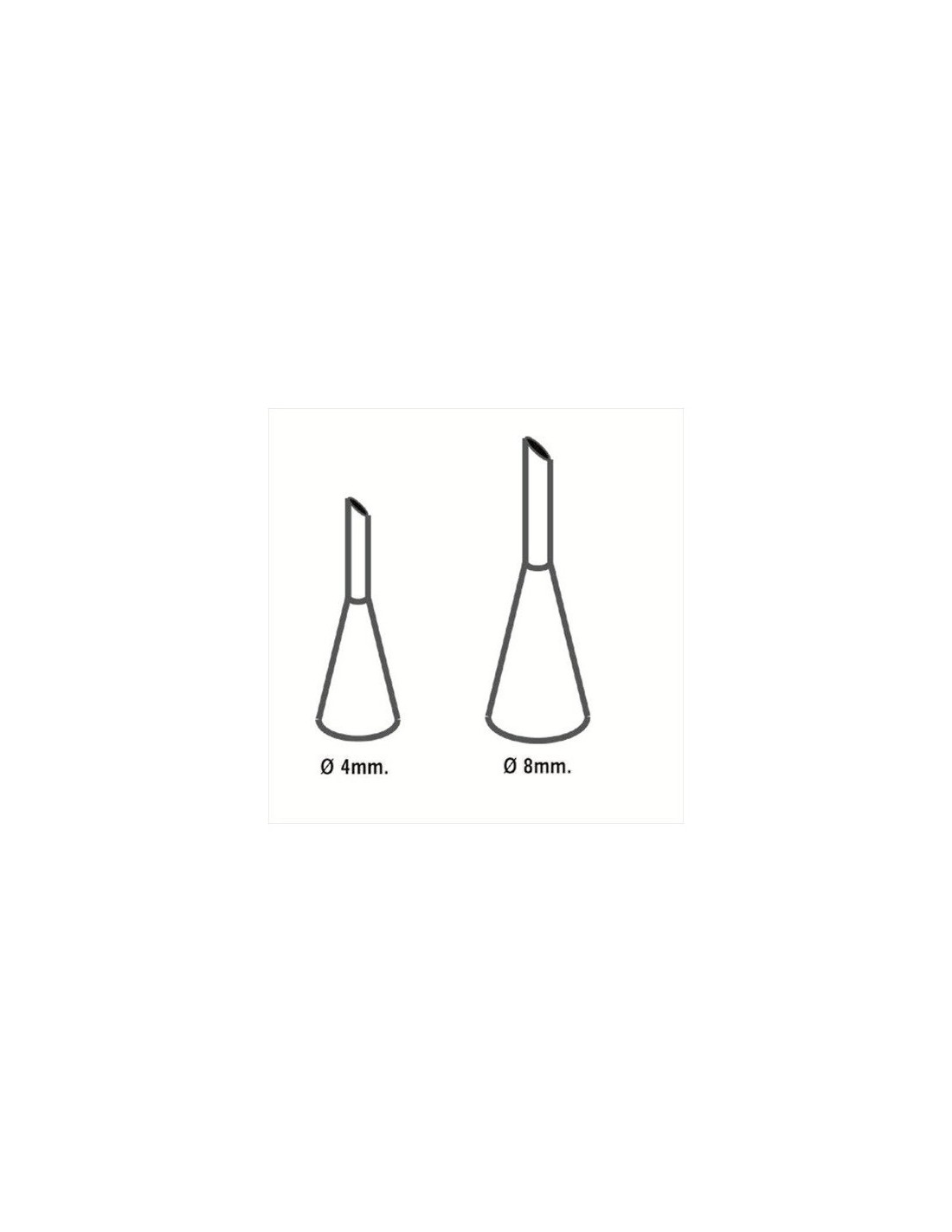 Bequillo Per Riempire In Acciaio Inox 5 Mm - Ugello Per Salsicce E Ripieni, Attrezzatura Da Cucina Professionale
