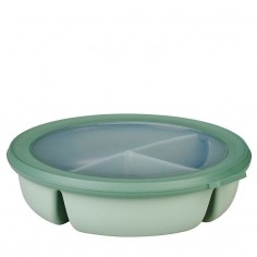 Plato con tapa para llevar o bento verde nórdico Mepal - Casa Rex 2