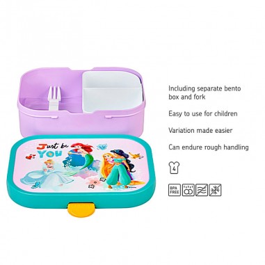 Caja merienda Princesas Disney Mepal - Casa Rex