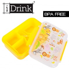 Caja de Comida Tupper Hermetico Infantil I-Drink Animales