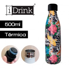 Botella térmica inox Carpa Koi 500ml Idrink  Casa Rex