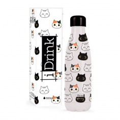 Botella térmica inox Cats 500ml Idrink  Casa Rex 2
