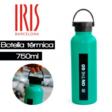 Botella térmica On To Go 750ml verde Iris - Casa Rex