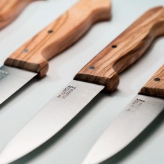 Cuchillo cocina 18cm Pallarés Solsona  mango olivo  Casa Rex 2