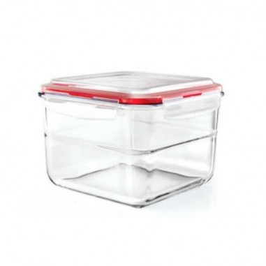 Tapers rectangulares de vidrio de Ibili, para almacenar y trasportar