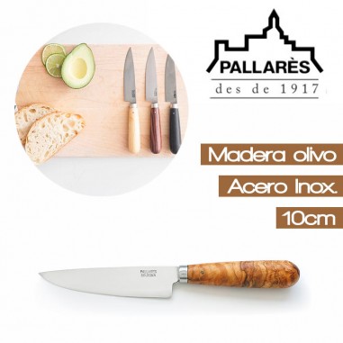 Cuchillo cocina 8cm mango redondo olivo Pallarés Solsona  Casa Rex