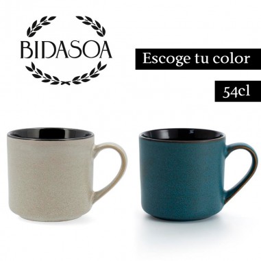 Mug cerámico Blue Moon 54cl Bidasoa  Casa Rex