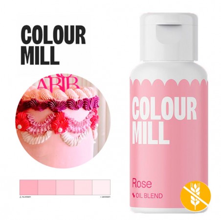 Colorante alimentario Colour Mill Rosa base aceite  Casa Rex