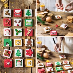 Set 3 cortadores de galleta cuadrados Decora - Casa Rex 2