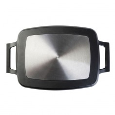 Plancha de fundición WeCook Vitae  Antiadherente Quantanium, inducción y asas de silicona 2