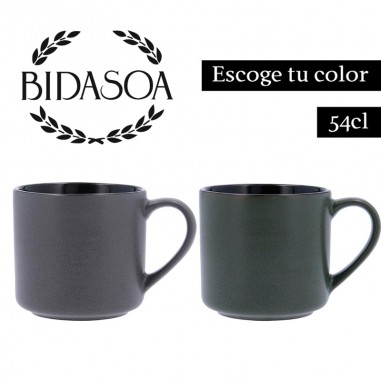 Mug XL cerámico Dark Moon 54cl Bidasoa - Casa Rex