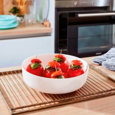 Bol o bandeja redonda blanca Diwali 26cm Luminarc  Casa Rex