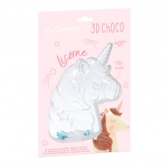 Molde chocolate unicornio 3D Scrqapcooking  Casa Rex 2