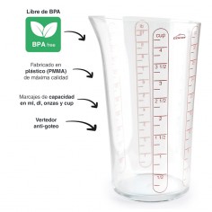 Vaso medidor 1 litro Lacor -  Casa Rex 2