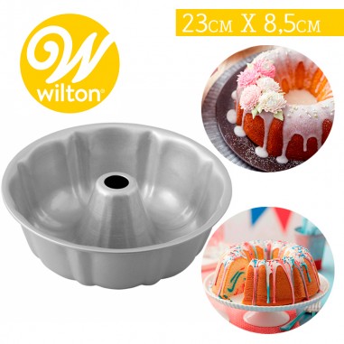 Molde bundt cake 23cm RightRecipe Wilton  Casa Rex