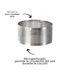 Aro perforado individual repostería 7cm x 3,5cm Lacor  Casa Rex 2