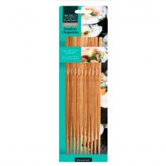 Palillos orientales de bambú 2